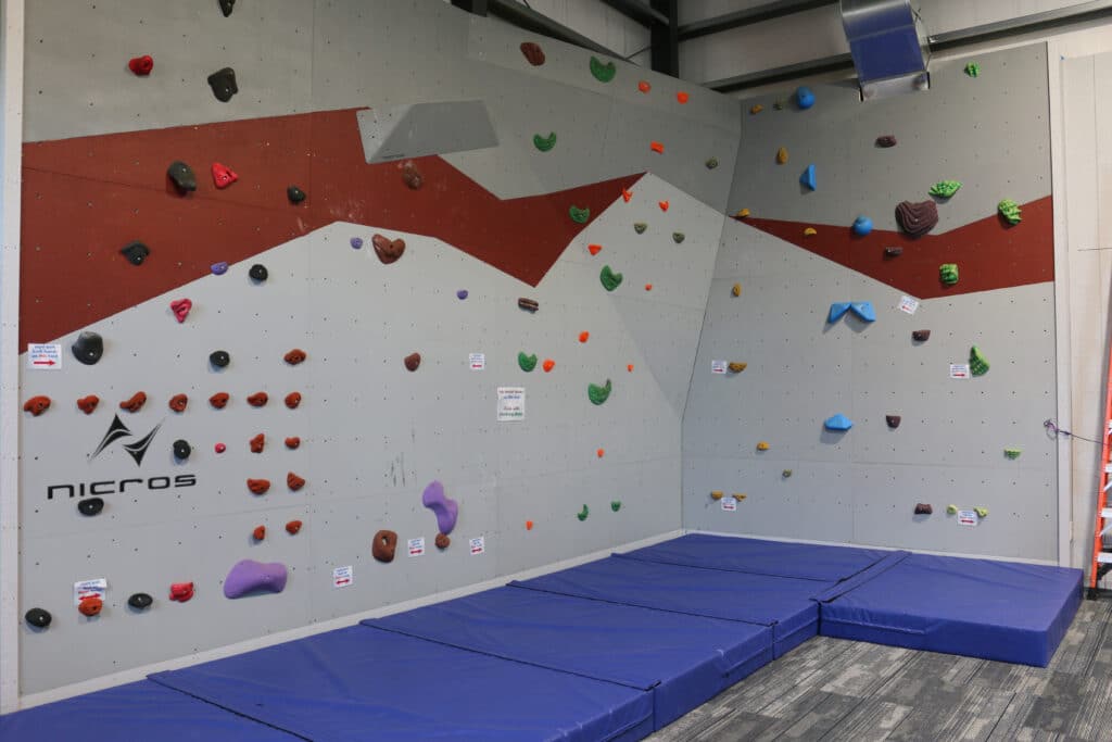 Climbing Center Bouldering Section